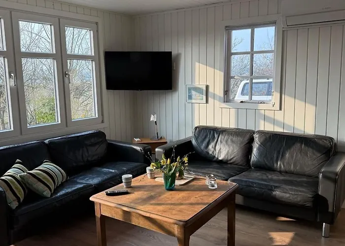 One-of-a-kind Waterfront Wooden House Hejls